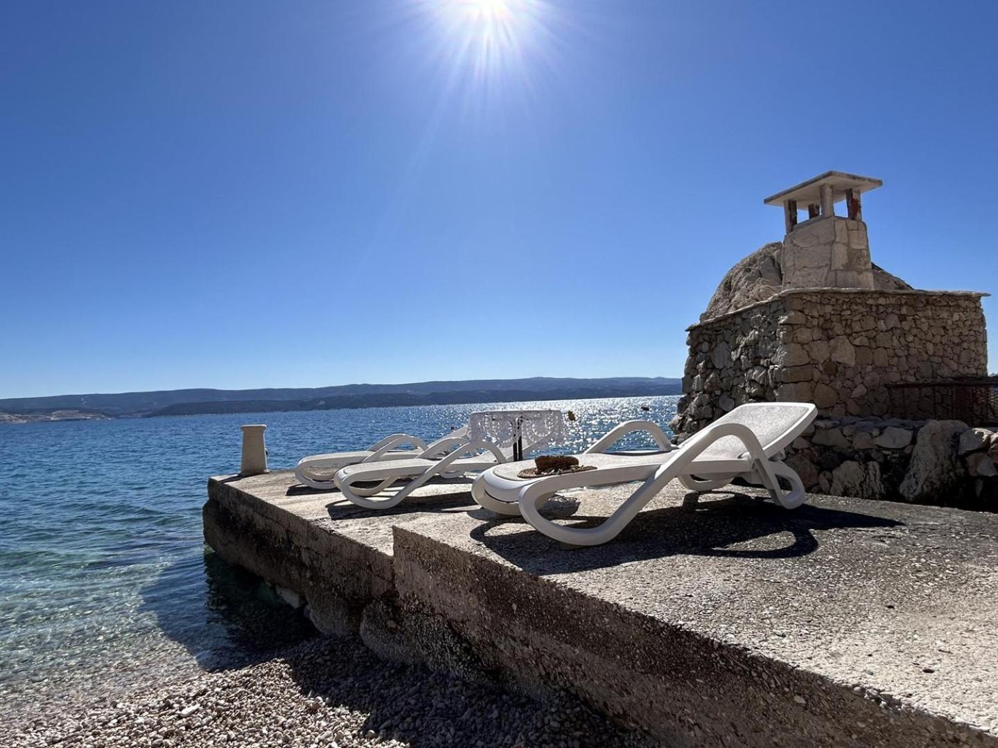 Azure Apartments By The Sea Near City Omiš Zewnętrze zdjęcie